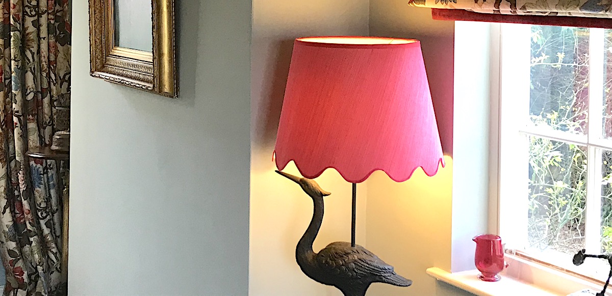 pink stork lampshade lovable lampshades