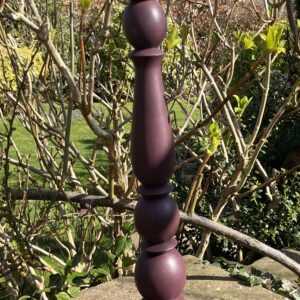 Margot  - F & B Brinjal Painted Wooden Lamp base