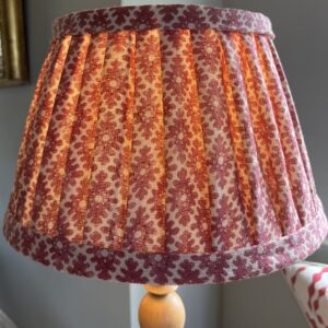 Linwood Faded Rose Pleated Lampshade